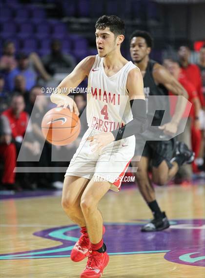 Thumbnail 2 in Miami Christian vs  Gray Collegiate Academy (City of Palms Classic) photogallery.