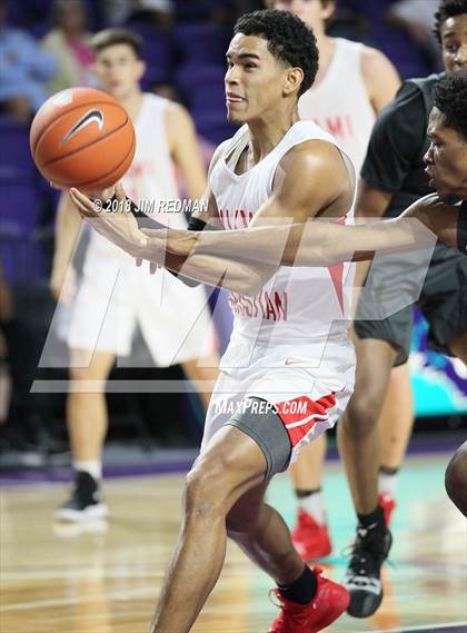 Thumbnail 3 in Miami Christian vs  Gray Collegiate Academy (City of Palms Classic) photogallery.
