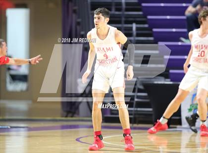 Thumbnail 2 in Miami Christian vs  Gray Collegiate Academy (City of Palms Classic) photogallery.