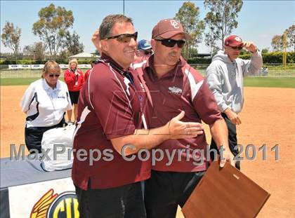 Thumbnail 3 in Calvary Chapel vs. Citrus Valley (CIF SS D6 Final) photogallery.