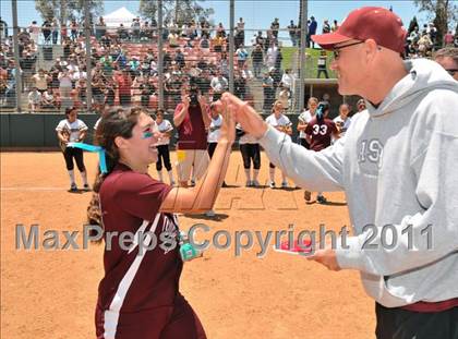 Thumbnail 2 in Calvary Chapel vs. Citrus Valley (CIF SS D6 Final) photogallery.