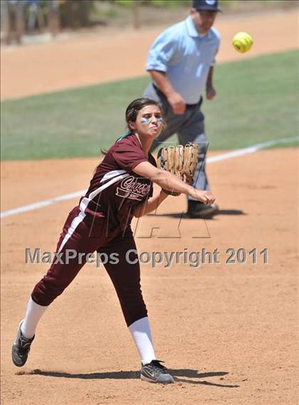 Thumbnail 1 in Calvary Chapel vs. Citrus Valley (CIF SS D6 Final) photogallery.