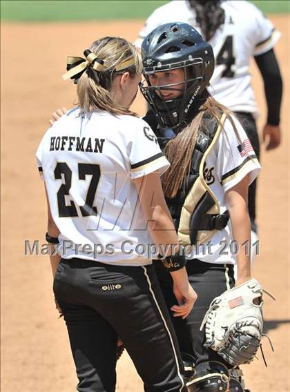 Thumbnail 2 in Calvary Chapel vs. Citrus Valley (CIF SS D6 Final) photogallery.