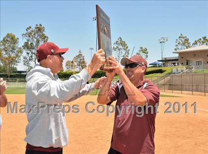 Thumbnail 1 in Calvary Chapel vs. Citrus Valley (CIF SS D6 Final) photogallery.