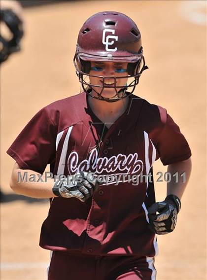 Thumbnail 2 in Calvary Chapel vs. Citrus Valley (CIF SS D6 Final) photogallery.
