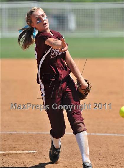 Thumbnail 1 in Calvary Chapel vs. Citrus Valley (CIF SS D6 Final) photogallery.