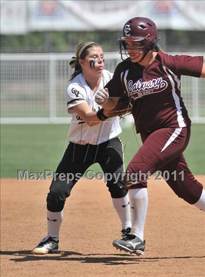 Thumbnail 1 in Calvary Chapel vs. Citrus Valley (CIF SS D6 Final) photogallery.