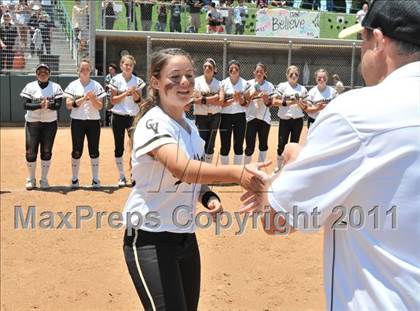 Thumbnail 2 in Calvary Chapel vs. Citrus Valley (CIF SS D6 Final) photogallery.