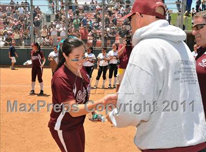 Thumbnail 3 in Calvary Chapel vs. Citrus Valley (CIF SS D6 Final) photogallery.