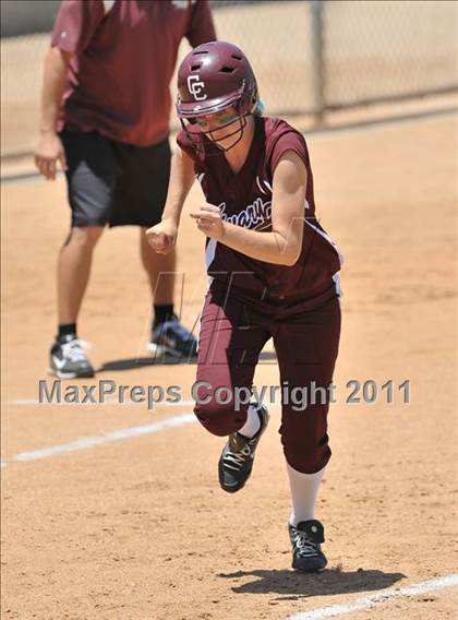 Thumbnail 2 in Calvary Chapel vs. Citrus Valley (CIF SS D6 Final) photogallery.