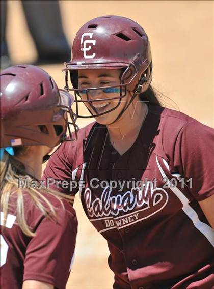 Thumbnail 3 in Calvary Chapel vs. Citrus Valley (CIF SS D6 Final) photogallery.