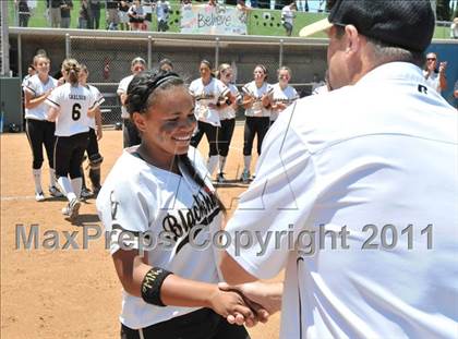 Thumbnail 3 in Calvary Chapel vs. Citrus Valley (CIF SS D6 Final) photogallery.