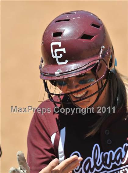 Thumbnail 1 in Calvary Chapel vs. Citrus Valley (CIF SS D6 Final) photogallery.
