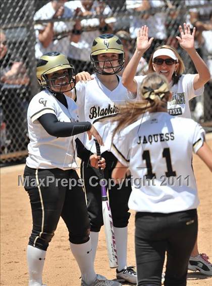 Thumbnail 3 in Calvary Chapel vs. Citrus Valley (CIF SS D6 Final) photogallery.