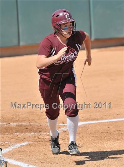 Thumbnail 2 in Calvary Chapel vs. Citrus Valley (CIF SS D6 Final) photogallery.