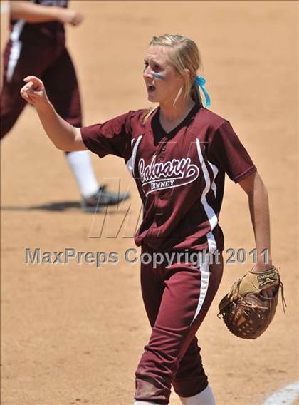 Thumbnail 3 in Calvary Chapel vs. Citrus Valley (CIF SS D6 Final) photogallery.