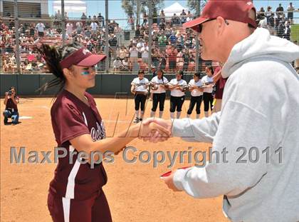 Thumbnail 3 in Calvary Chapel vs. Citrus Valley (CIF SS D6 Final) photogallery.