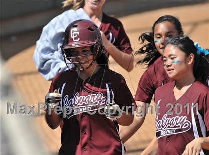 Thumbnail 2 in Calvary Chapel vs. Citrus Valley (CIF SS D6 Final) photogallery.