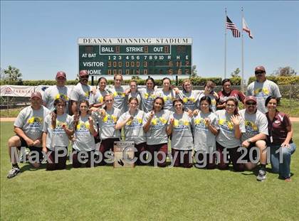 Thumbnail 1 in Calvary Chapel vs. Citrus Valley (CIF SS D6 Final) photogallery.