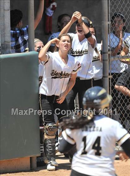 Thumbnail 1 in Calvary Chapel vs. Citrus Valley (CIF SS D6 Final) photogallery.