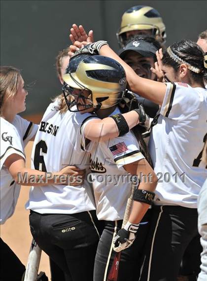 Thumbnail 1 in Calvary Chapel vs. Citrus Valley (CIF SS D6 Final) photogallery.