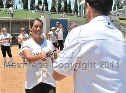 Thumbnail 3 in Calvary Chapel vs. Citrus Valley (CIF SS D6 Final) photogallery.