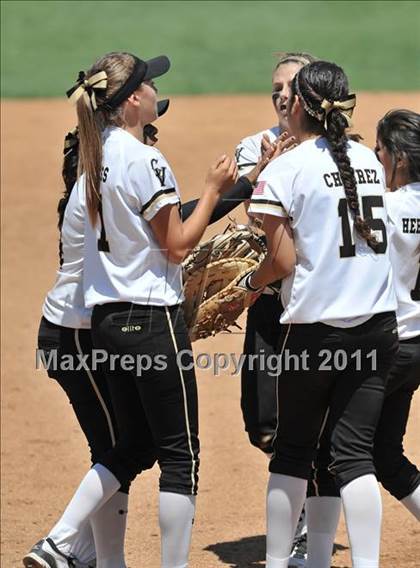 Thumbnail 3 in Calvary Chapel vs. Citrus Valley (CIF SS D6 Final) photogallery.