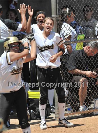 Thumbnail 3 in Calvary Chapel vs. Citrus Valley (CIF SS D6 Final) photogallery.