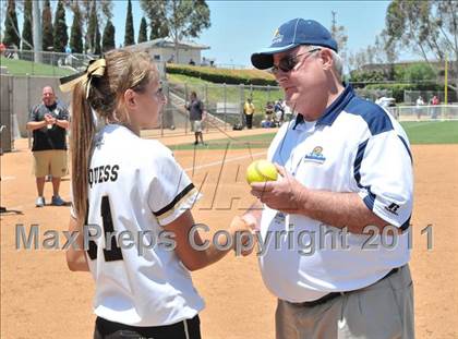 Thumbnail 2 in Calvary Chapel vs. Citrus Valley (CIF SS D6 Final) photogallery.