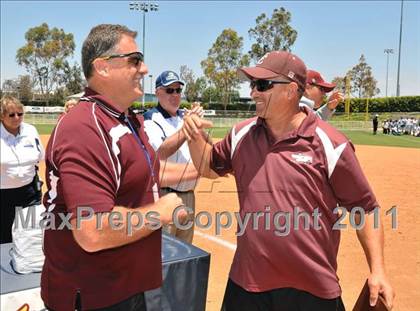 Thumbnail 2 in Calvary Chapel vs. Citrus Valley (CIF SS D6 Final) photogallery.