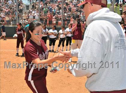 Thumbnail 2 in Calvary Chapel vs. Citrus Valley (CIF SS D6 Final) photogallery.