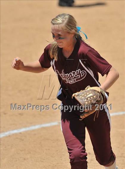 Thumbnail 2 in Calvary Chapel vs. Citrus Valley (CIF SS D6 Final) photogallery.