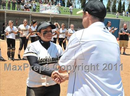 Thumbnail 1 in Calvary Chapel vs. Citrus Valley (CIF SS D6 Final) photogallery.