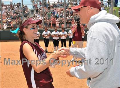 Thumbnail 2 in Calvary Chapel vs. Citrus Valley (CIF SS D6 Final) photogallery.
