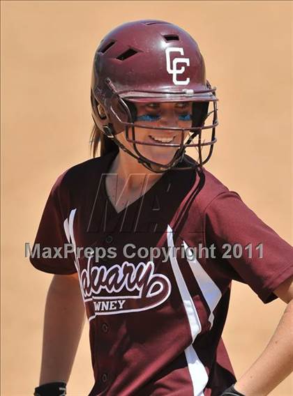 Thumbnail 2 in Calvary Chapel vs. Citrus Valley (CIF SS D6 Final) photogallery.