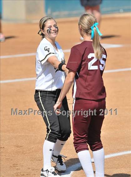 Thumbnail 2 in Calvary Chapel vs. Citrus Valley (CIF SS D6 Final) photogallery.