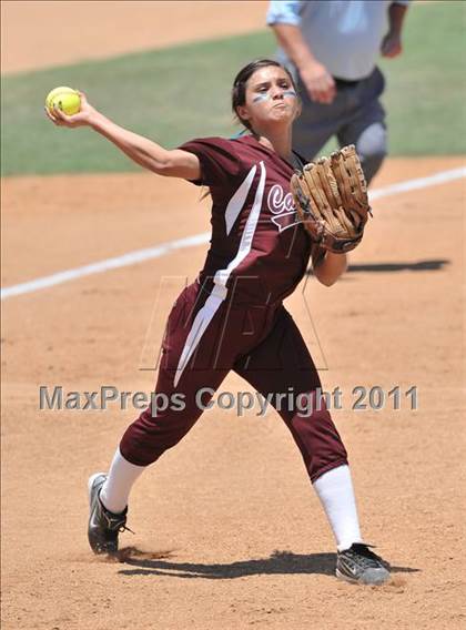 Thumbnail 3 in Calvary Chapel vs. Citrus Valley (CIF SS D6 Final) photogallery.