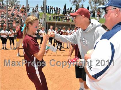 Thumbnail 2 in Calvary Chapel vs. Citrus Valley (CIF SS D6 Final) photogallery.