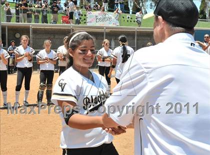 Thumbnail 3 in Calvary Chapel vs. Citrus Valley (CIF SS D6 Final) photogallery.
