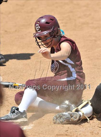 Thumbnail 2 in Calvary Chapel vs. Citrus Valley (CIF SS D6 Final) photogallery.