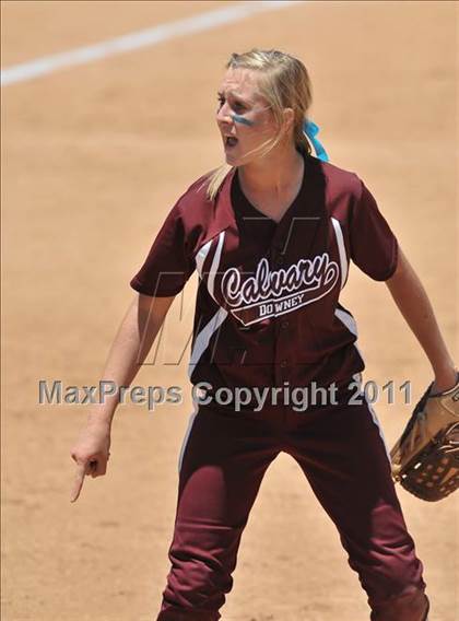 Thumbnail 1 in Calvary Chapel vs. Citrus Valley (CIF SS D6 Final) photogallery.