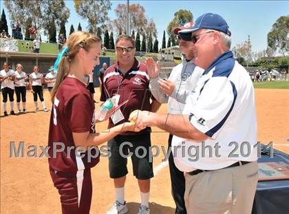 Thumbnail 1 in Calvary Chapel vs. Citrus Valley (CIF SS D6 Final) photogallery.