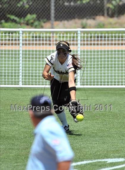 Thumbnail 2 in Calvary Chapel vs. Citrus Valley (CIF SS D6 Final) photogallery.