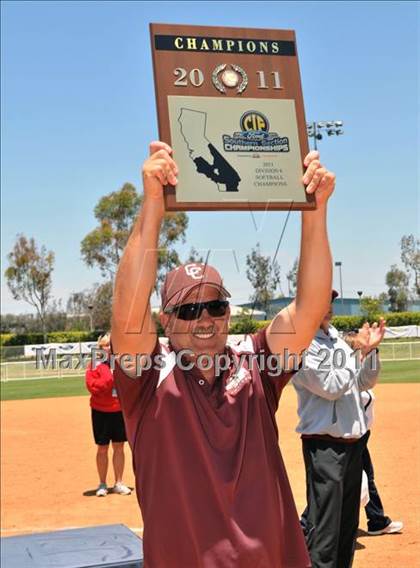 Thumbnail 1 in Calvary Chapel vs. Citrus Valley (CIF SS D6 Final) photogallery.