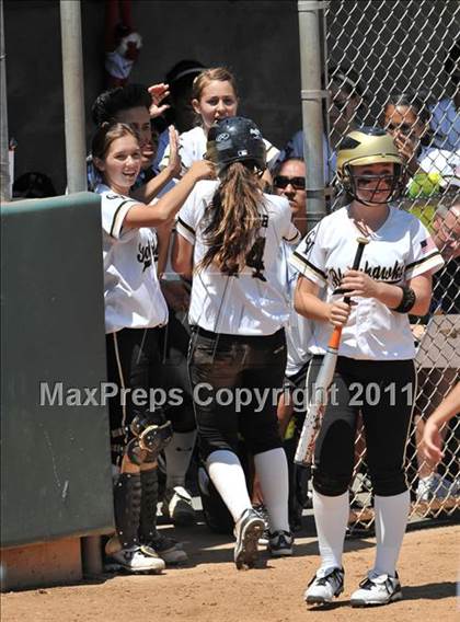 Thumbnail 3 in Calvary Chapel vs. Citrus Valley (CIF SS D6 Final) photogallery.