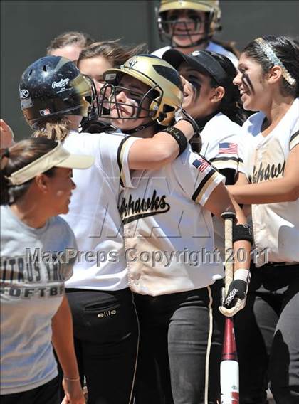 Thumbnail 3 in Calvary Chapel vs. Citrus Valley (CIF SS D6 Final) photogallery.