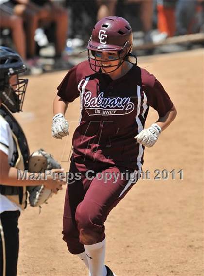 Thumbnail 3 in Calvary Chapel vs. Citrus Valley (CIF SS D6 Final) photogallery.