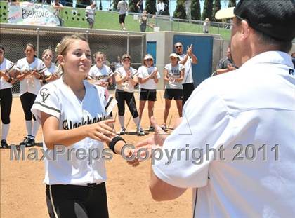 Thumbnail 2 in Calvary Chapel vs. Citrus Valley (CIF SS D6 Final) photogallery.