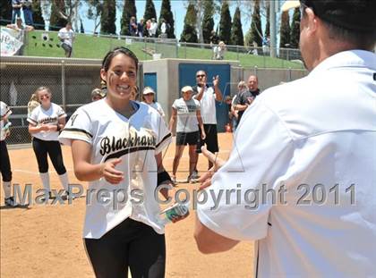 Thumbnail 2 in Calvary Chapel vs. Citrus Valley (CIF SS D6 Final) photogallery.