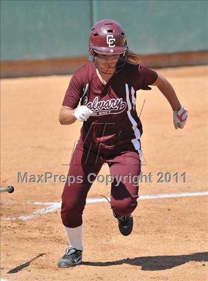 Thumbnail 3 in Calvary Chapel vs. Citrus Valley (CIF SS D6 Final) photogallery.